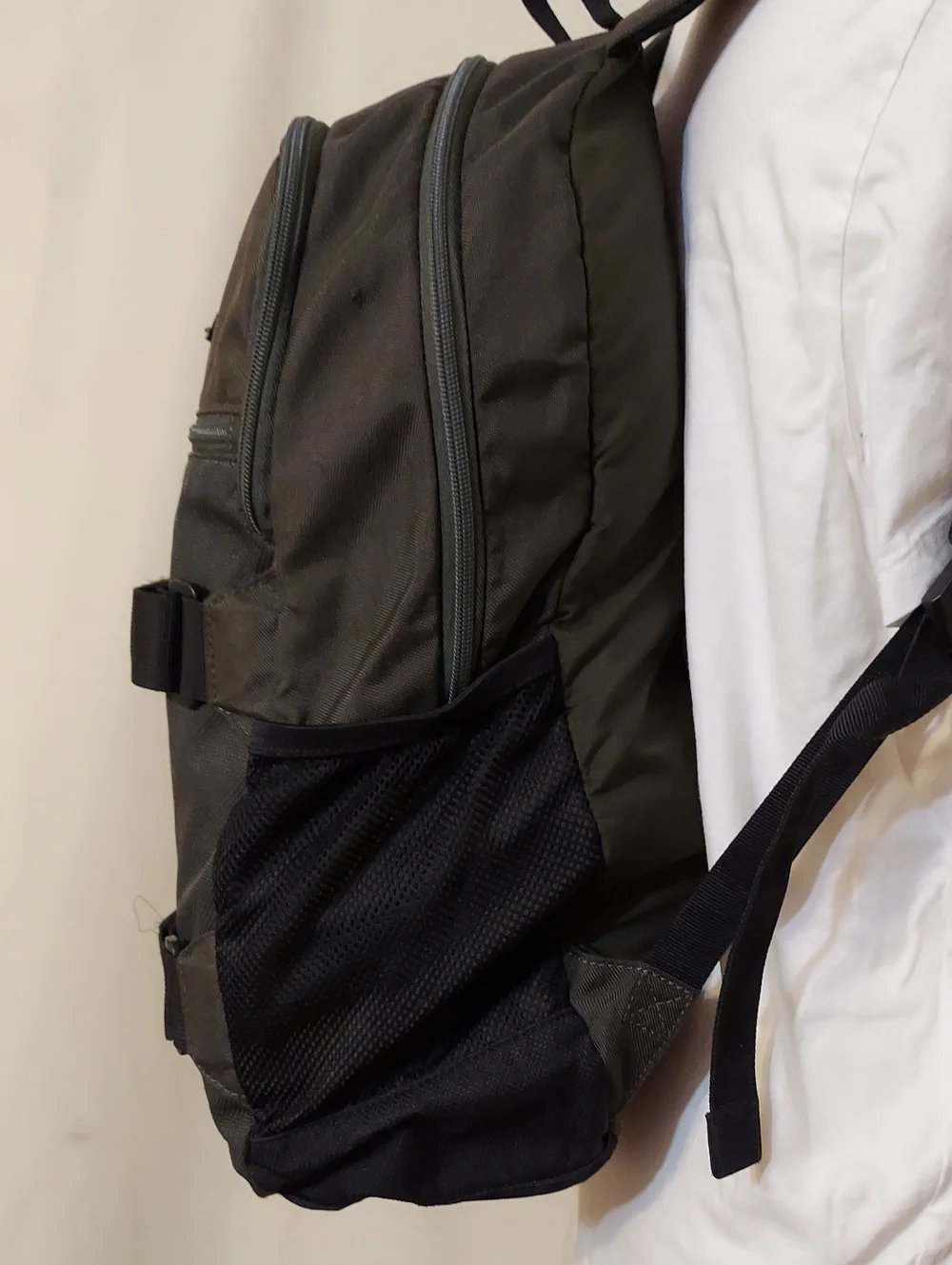 Puma Olive Green and Black Backpack